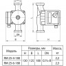 Циркуляционный насос RM25-6-180 "ARUNA" + комплект гаек